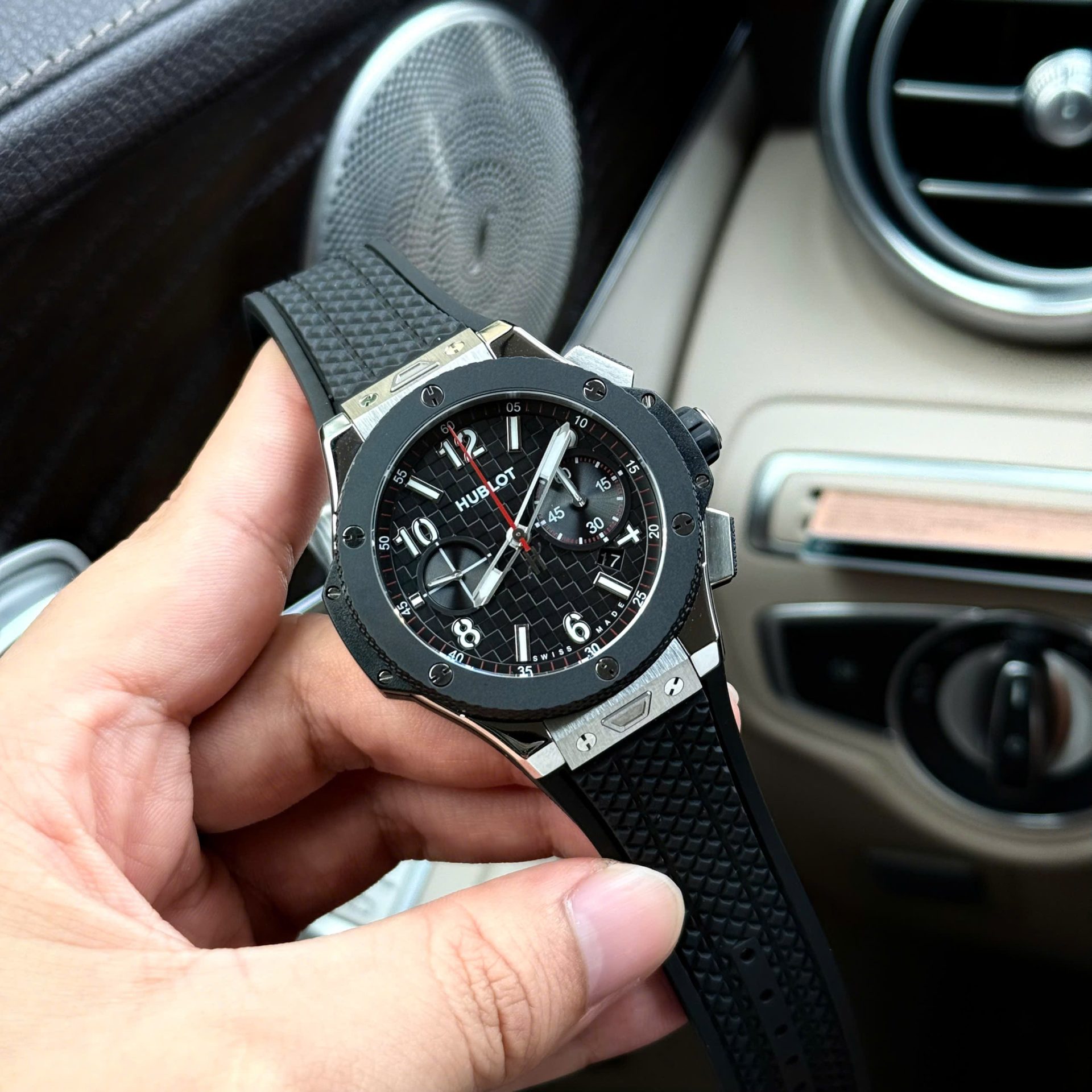 Hublot Best Replica Watches Big Bang 20th Anniversary Titanium Ceramic Men s BBA Factory 43mm - Top club