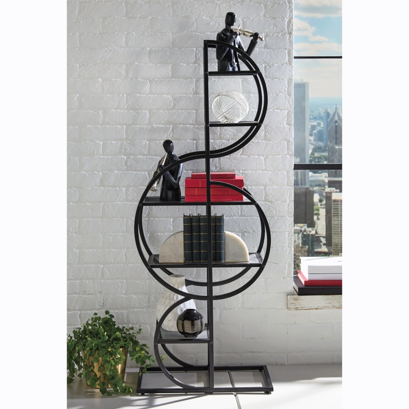 Music Symbol Floor Shelf - MIDNIGHT VELVET CATALOG