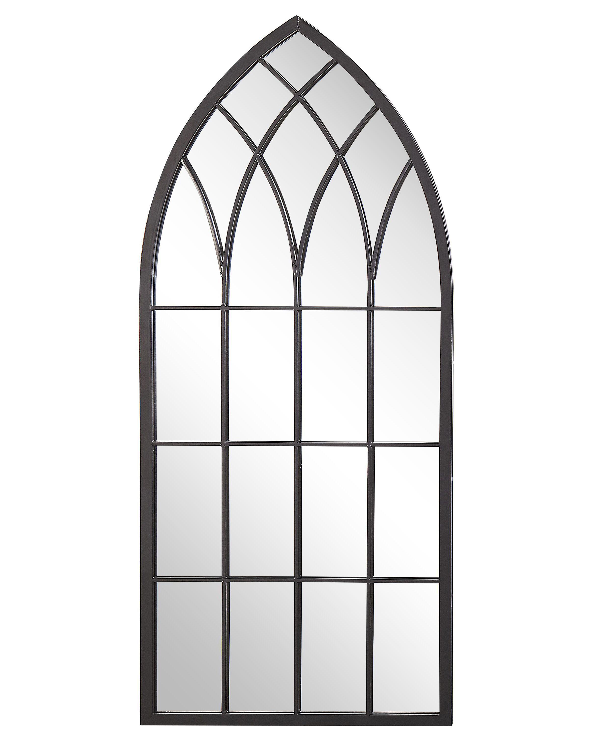 Wall Mirror CASSEL 50 cm 115 cm Metal Black