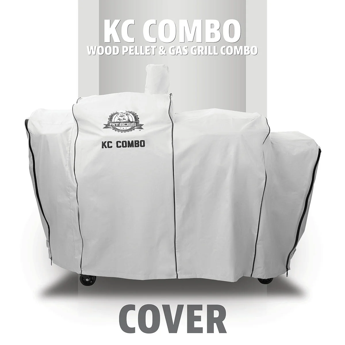 Boss Platinum KC Combo Grill Cover, Fits KC Combo Platinum Grill - Image 2