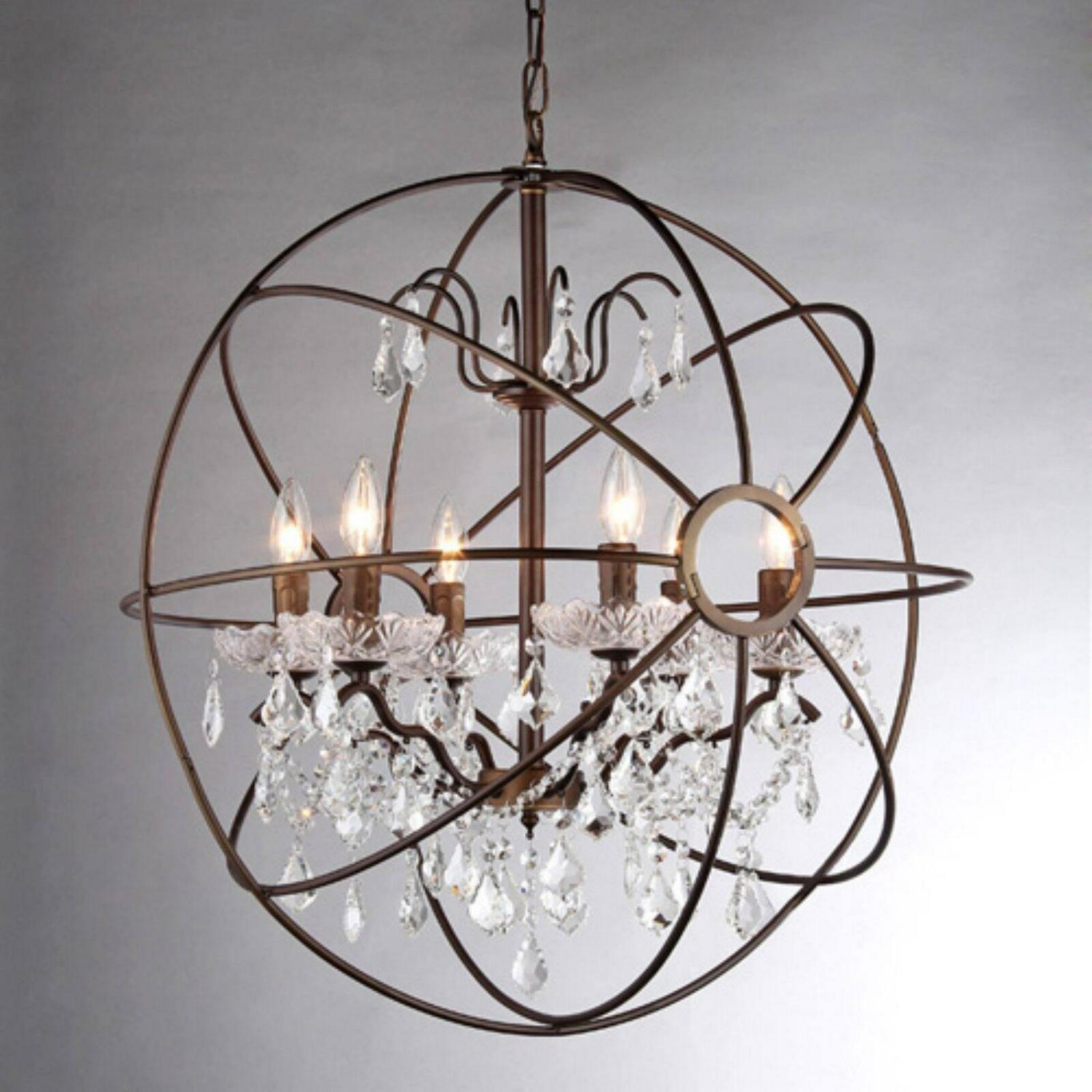 Edwards Antique Bronze 32-inch Chandelier