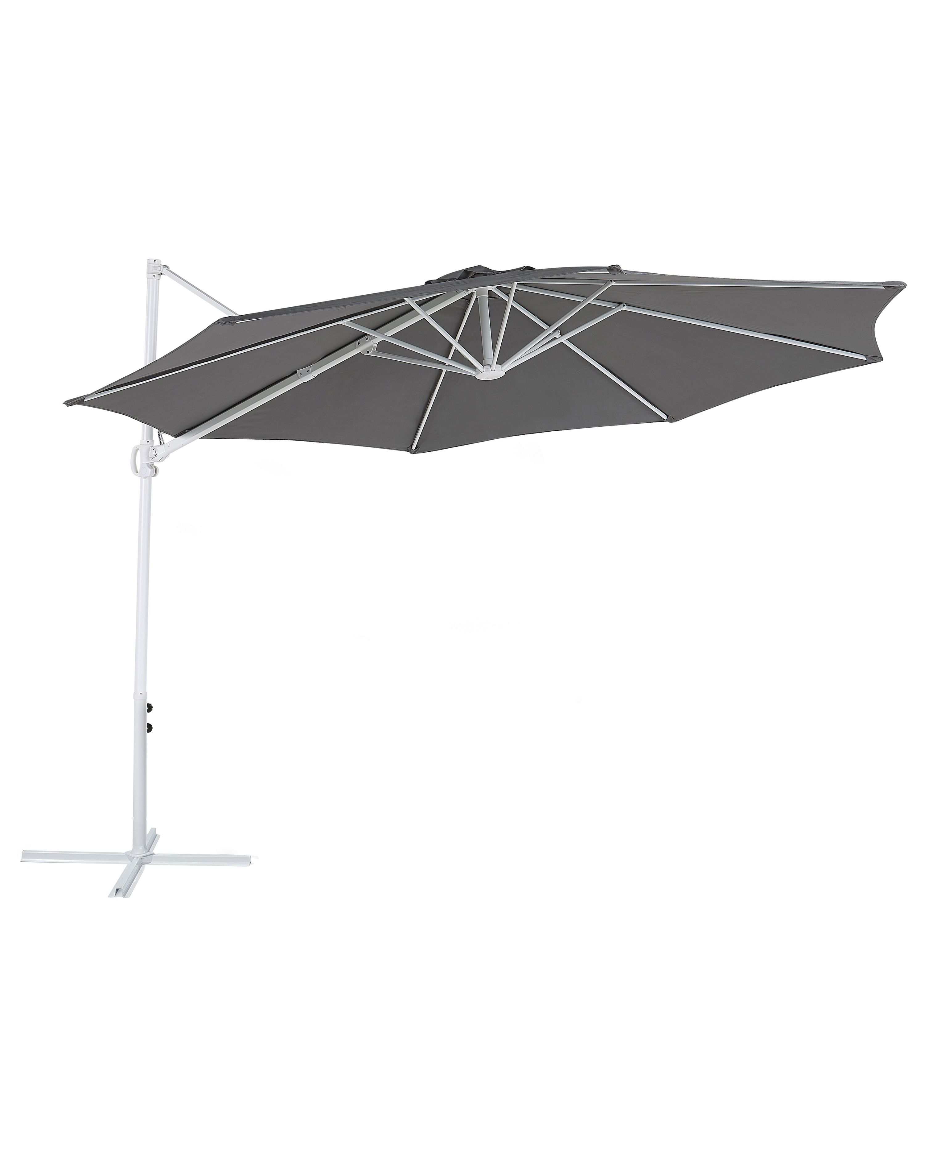 Cantilever Parasol 295 cm SAVONA II Dark Grey