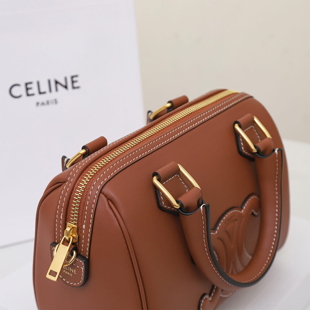 CELINE SMALL BOSTON IN Smooth Calfskin1:1High-quality replica