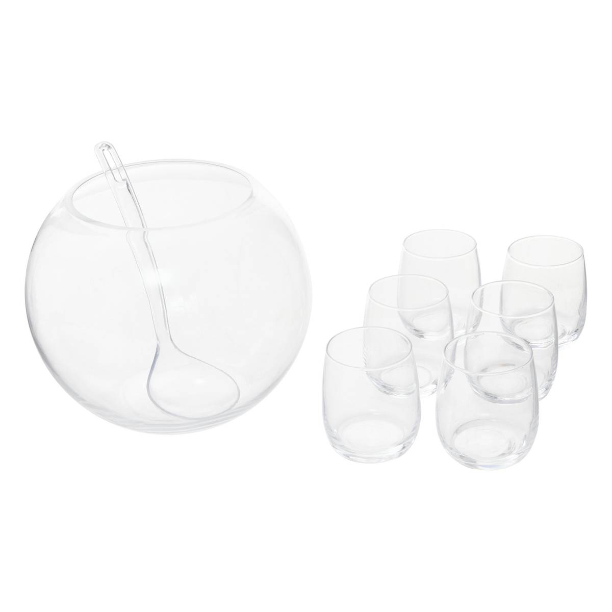 "Punch" Aperitif Cocktail Set 75 ml, glass, transparent