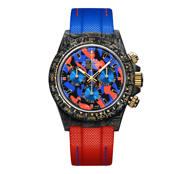 ROLEX Diw Daytona military red 40mm oyster black(1:1 replica) - Elite Watch Atelier