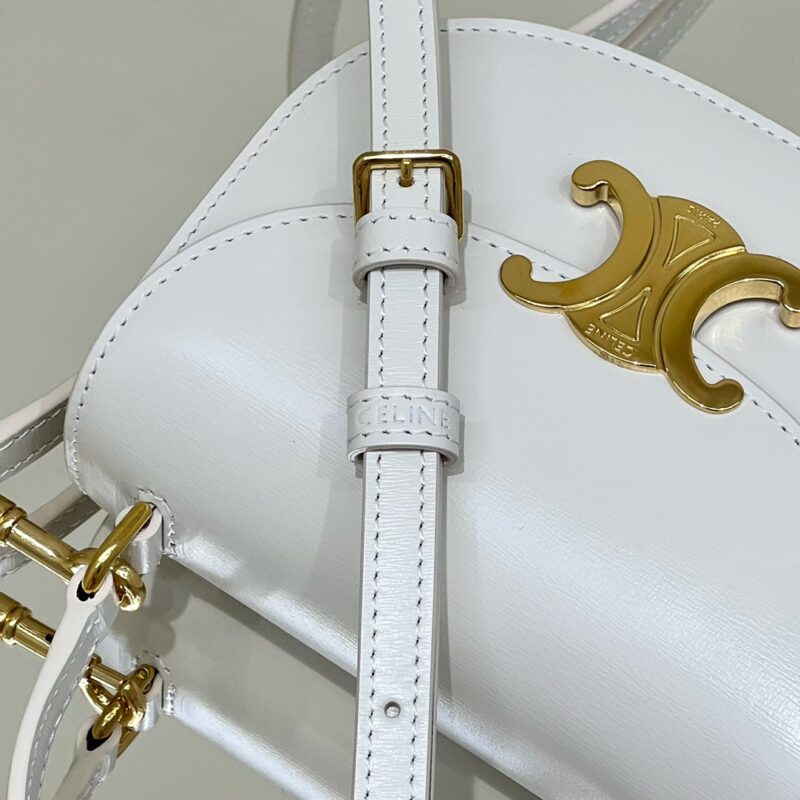 Replica Celine Mini Triomphe White1:1High-quality replica