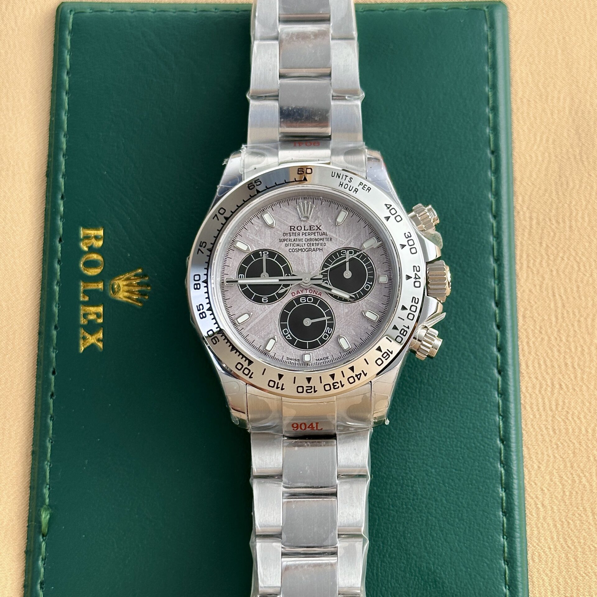Rolex Cosmograph Daytona 116509 Replica Watch Refined Meteorite Dial 40mm - Top club