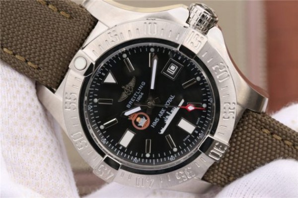 Replica Breitling Avenger Seawolf HMS Ark Royal Limited edition Nylon Strap A2836 - Top club