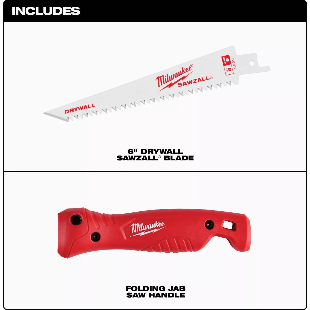 Milwaukee 6 In. Folding Jab Saw