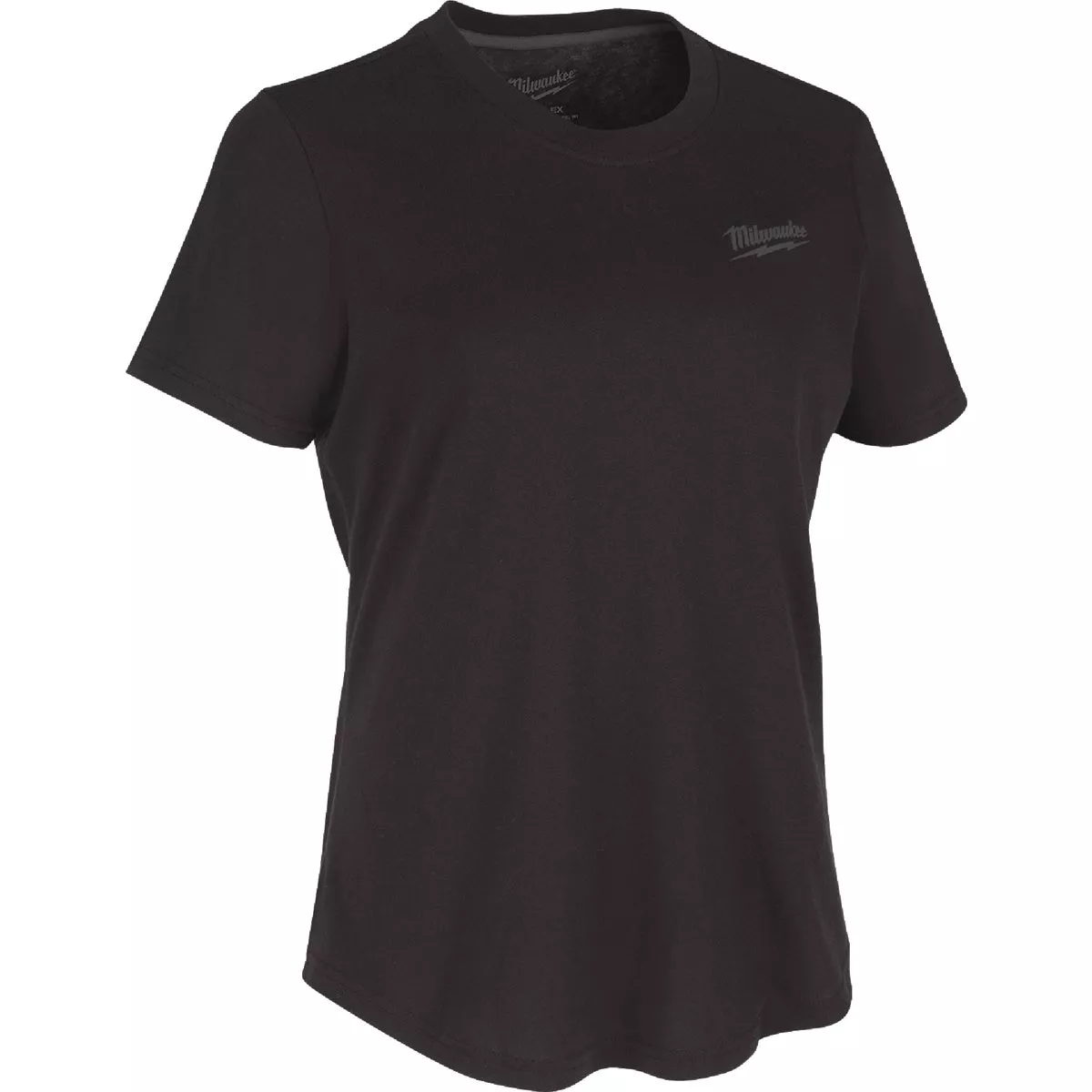 Milwaukee FREEFLEX Women's XL Black Short Sleeve Hybrid T-Shirt