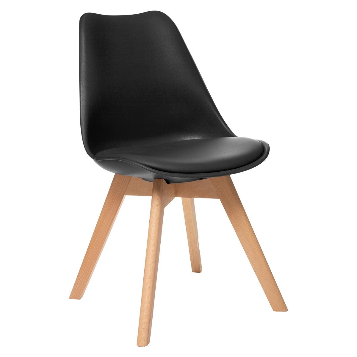 Chair "Baya", beech legs Black