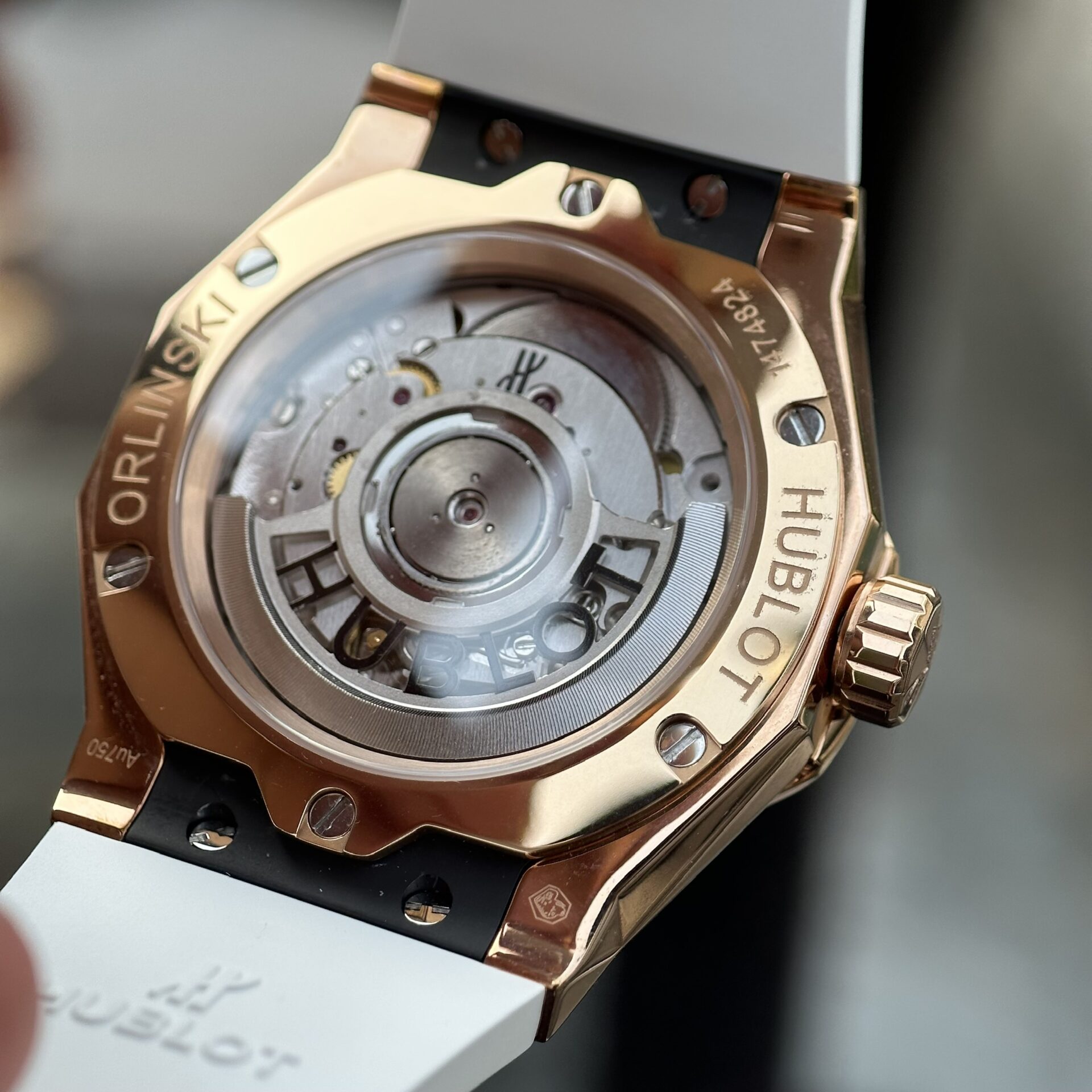 Hublot Replica Watch Orlinski King Gold White Dial APS Factory 40mm - Top club