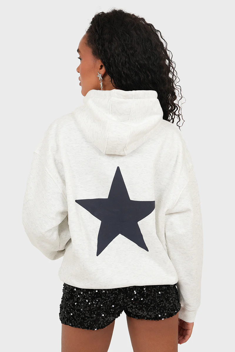 "L'etoile" hoodie navy