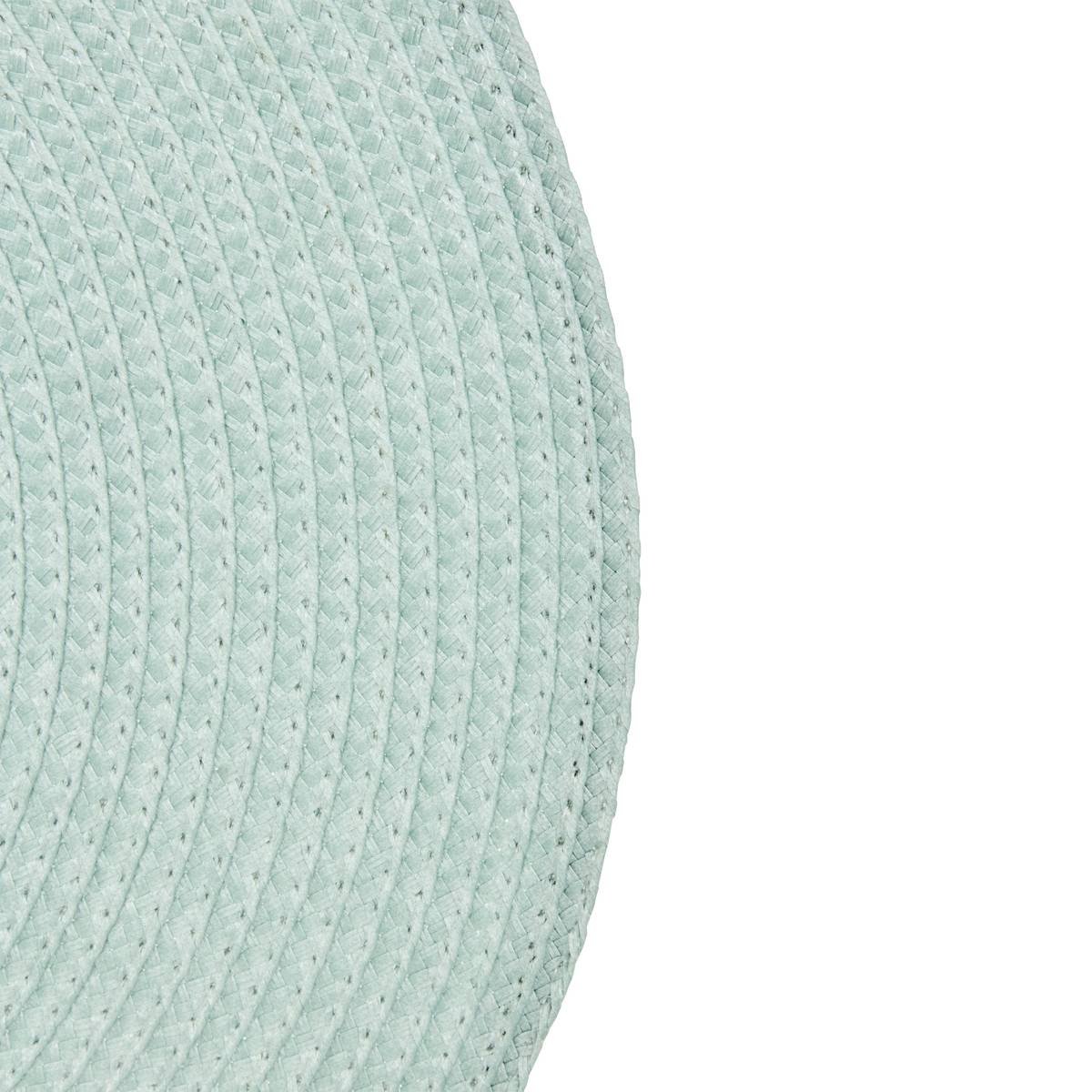 Placemat Polypropylene, D.38 cm, Celadon Green