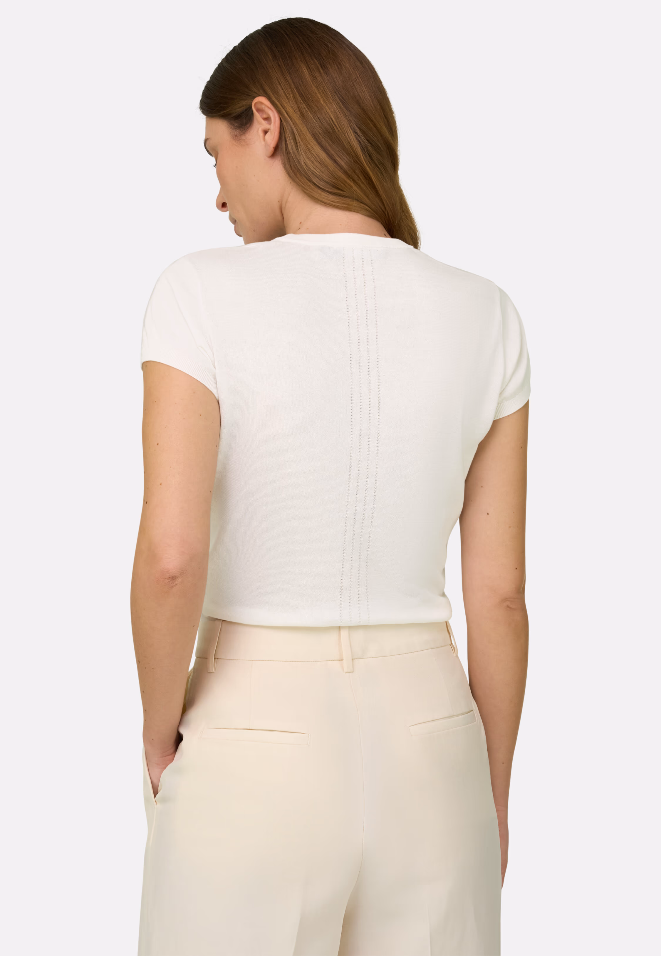 BOGGI Knitted T-Shirt in Cotton and Silk