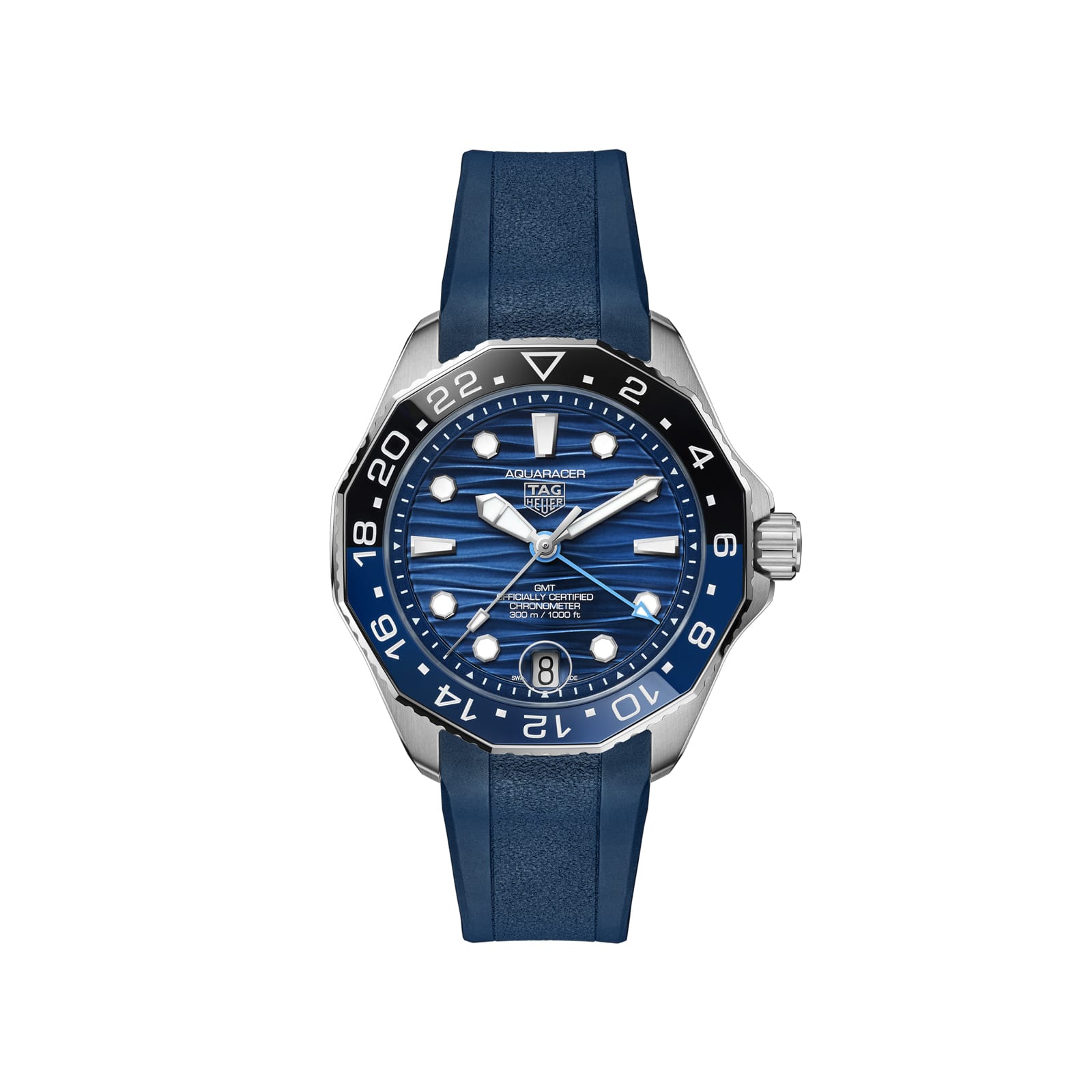 TAG Heuer Replica Watch Aquaracer Professional 300 Gmt Automatic 42 mm Steel(1:1 replica) - Top club