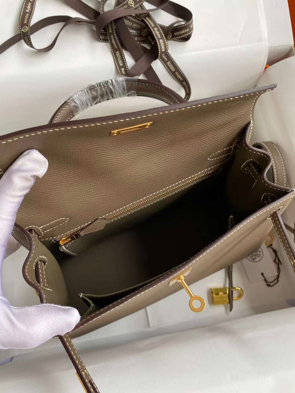 Hermes Kelly Epsom Leather 25cm Bag