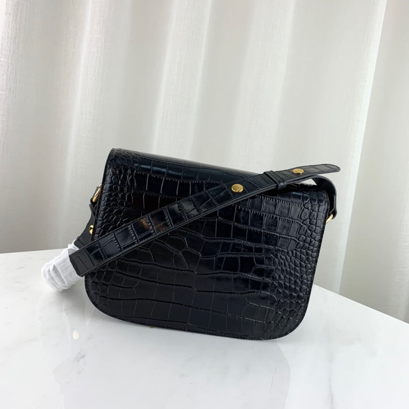 Replica Gucci 1955 Horsebit Crocodile Shoulder Bag 6022041:1High-quality replica
