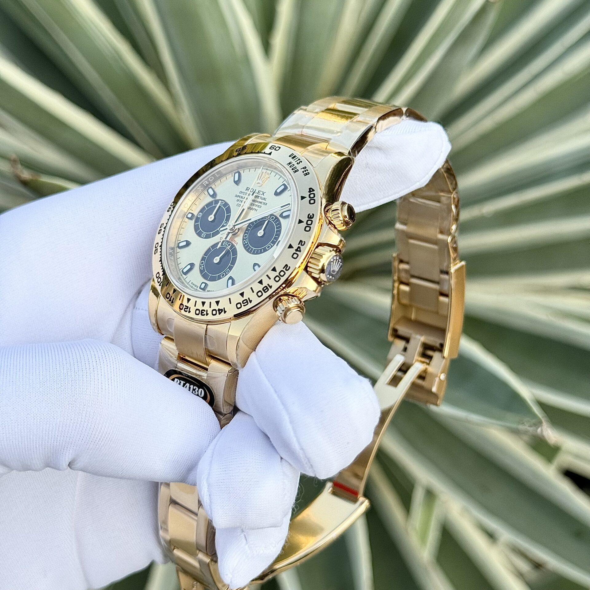 Rolex Daytona 116508 Replica Watch Yellow BT Factory 40mm - Elite Watch Atelier