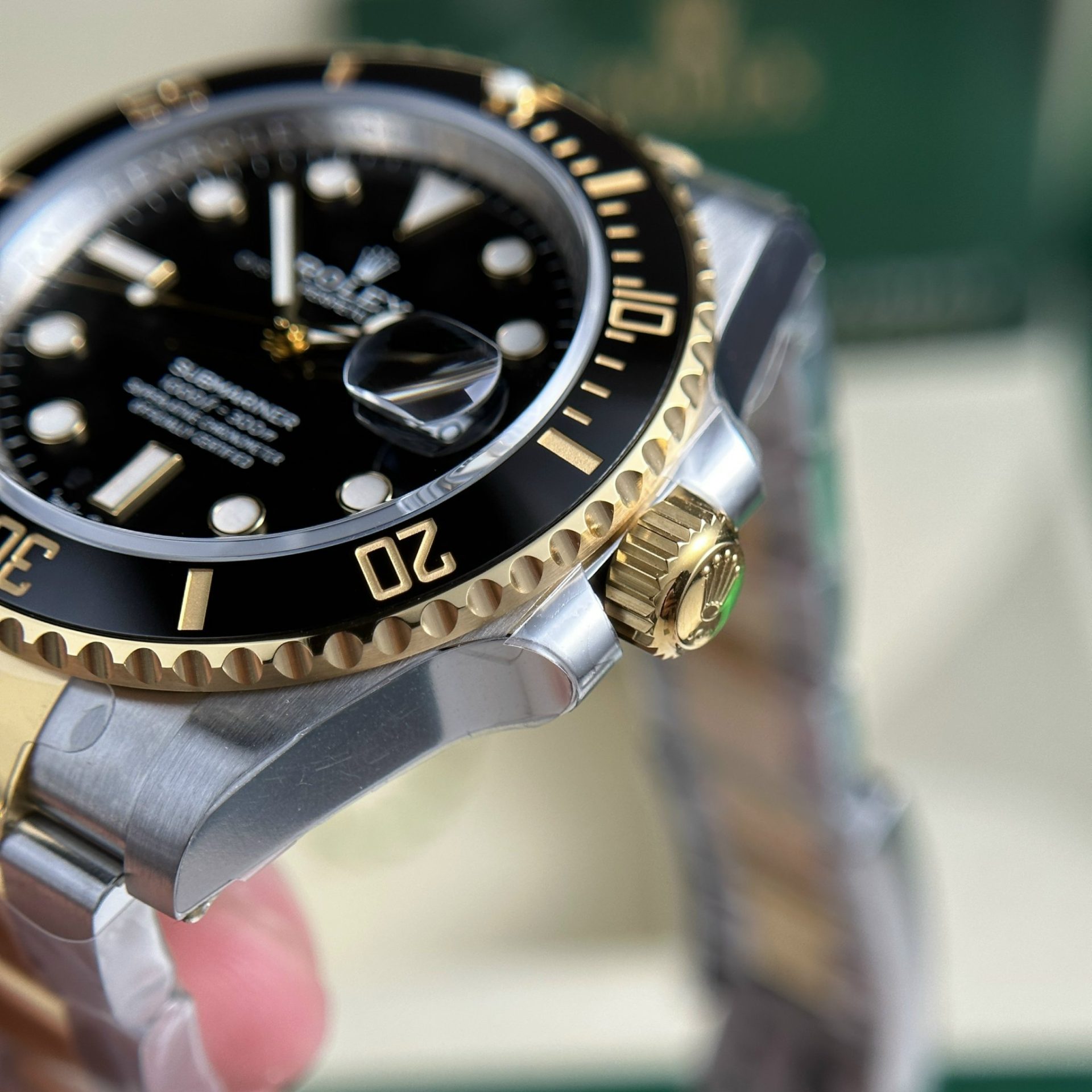 Rolex Replica Watch Submariner Date 126613LN Demi Gold Black Dial VS Factory 41mm - Top club