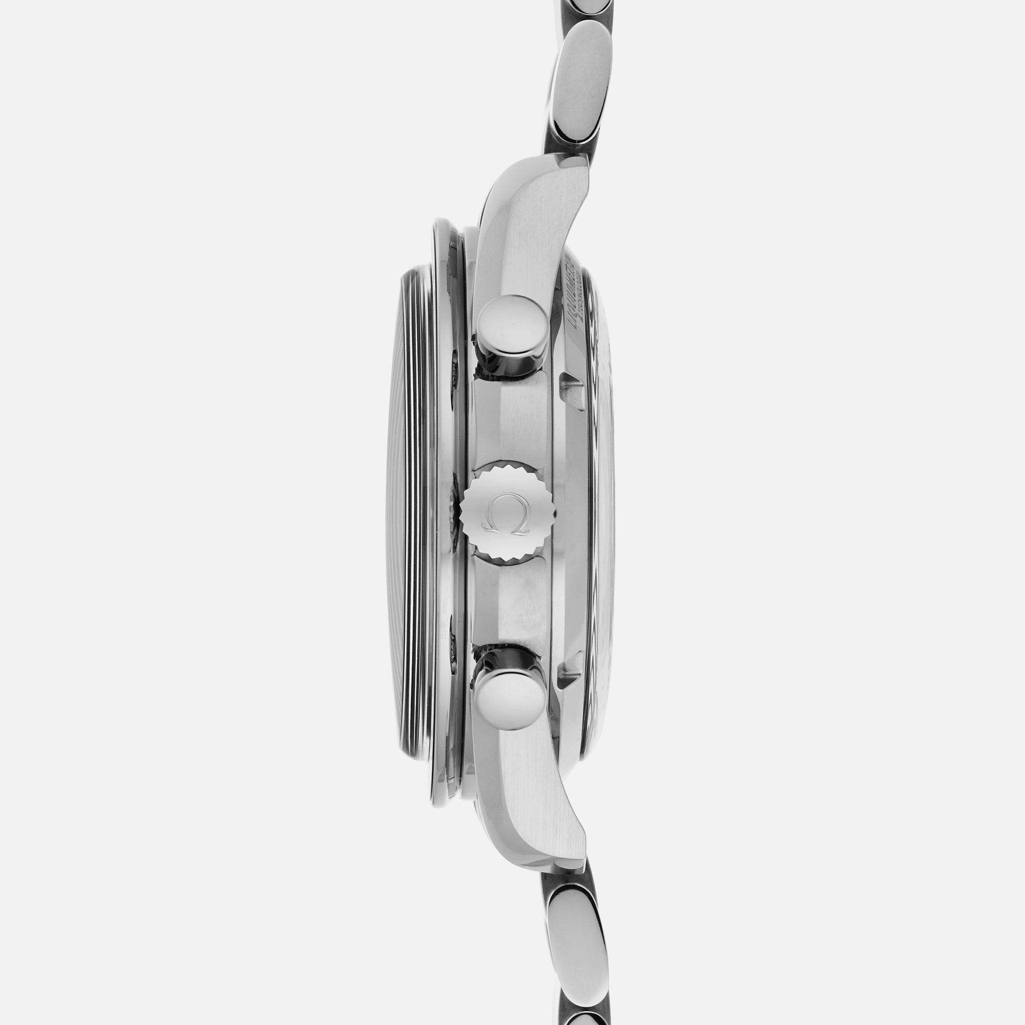 Speedmaster Racing Co-Axial Master Chronometer Chronograph 44.25mm Black Dial With White Accents On Bracelet(1:1 replica) - Top club