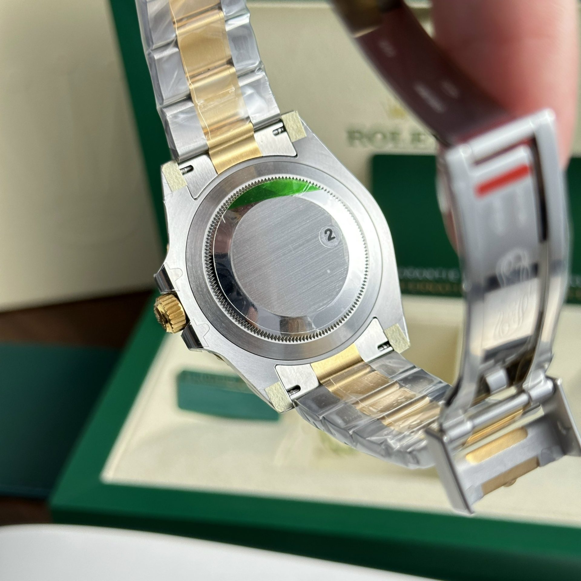 Rolex Replica Watch Submariner Date 126613LN Demi Gold Black Dial VS Factory 41mm - Top club