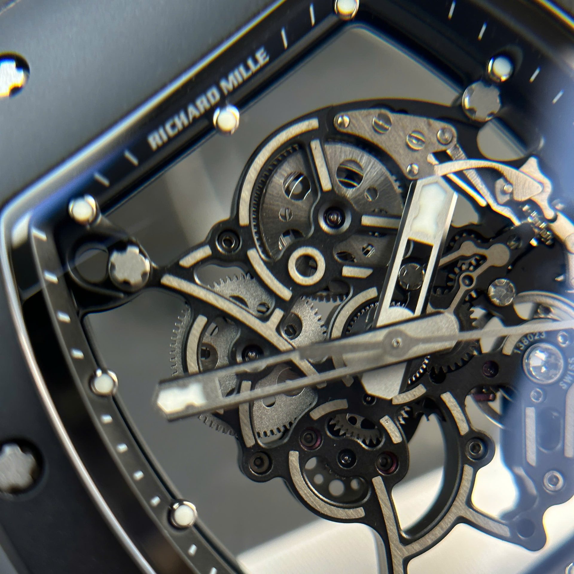 Richard Mille Replica Watch RM055 Black Ceramic Rubber Strap BBR Factory 42,7 49,9mm - Top club