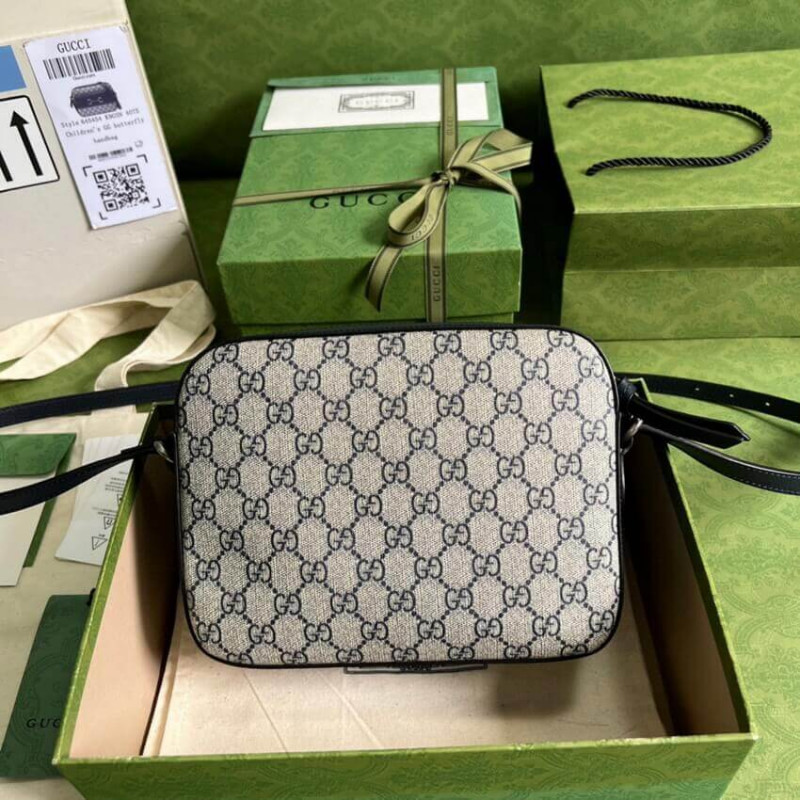 Replica Gucci Horsebit 1955 Small Bag In Blue 6454541:1High-quality replica