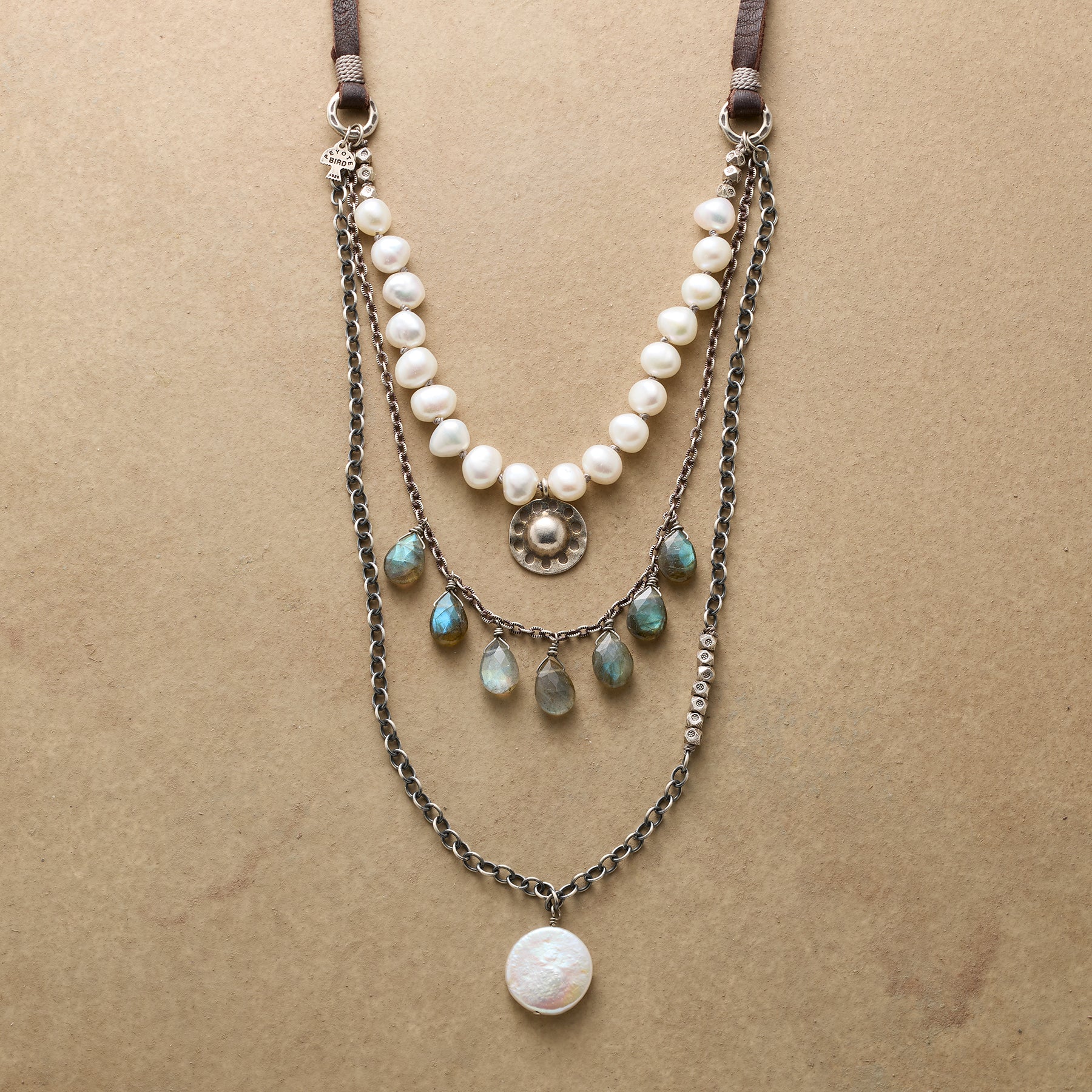 Gilberto Mixed Media Necklace - Sundance Clothing