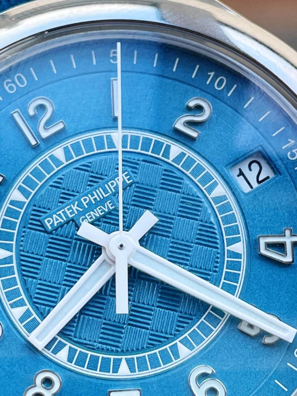 Replica PATEK PHILIPPE Calatrava 6007A-001 SS ZF 1:1 Best Edition Blue Dial on Blue Leather Strap A324CS - Top club