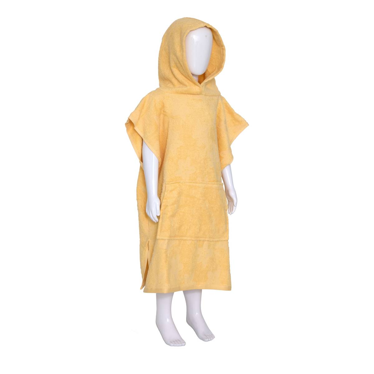 Children's bathrobe and washcloth "Orta" Yellow, 50x2 cm