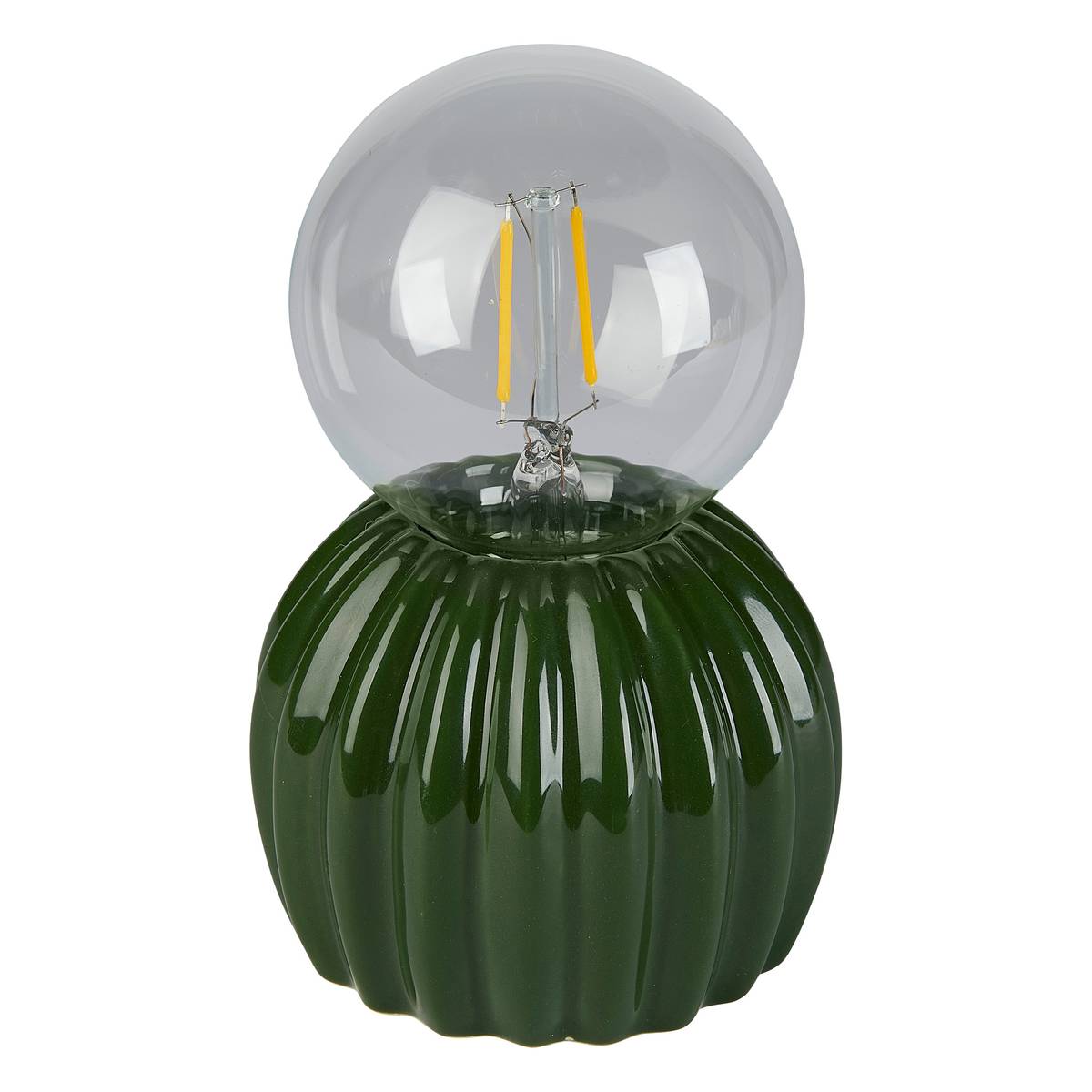 Desk lamp LED "Cactos" Green, H. 15.2 cm