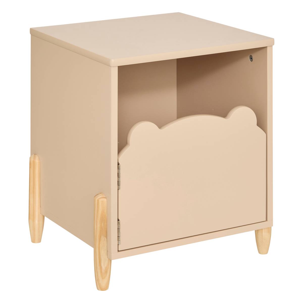 Children's Nightstand "Gentleness" Beige, 35.5x40 cm