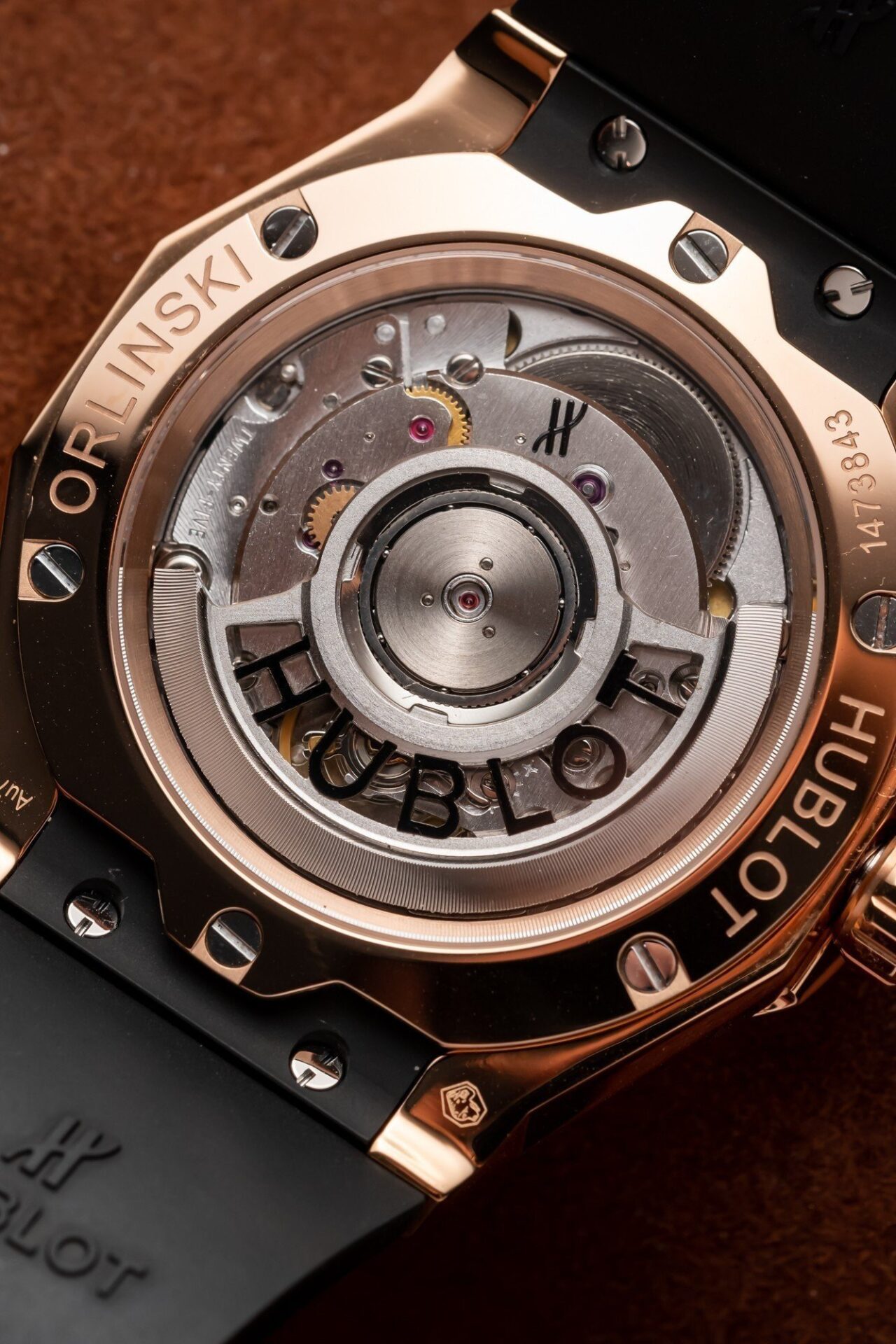 Hublot Orlinski King Gold Replica 1:1 Watch Black APS 40mm - Top club