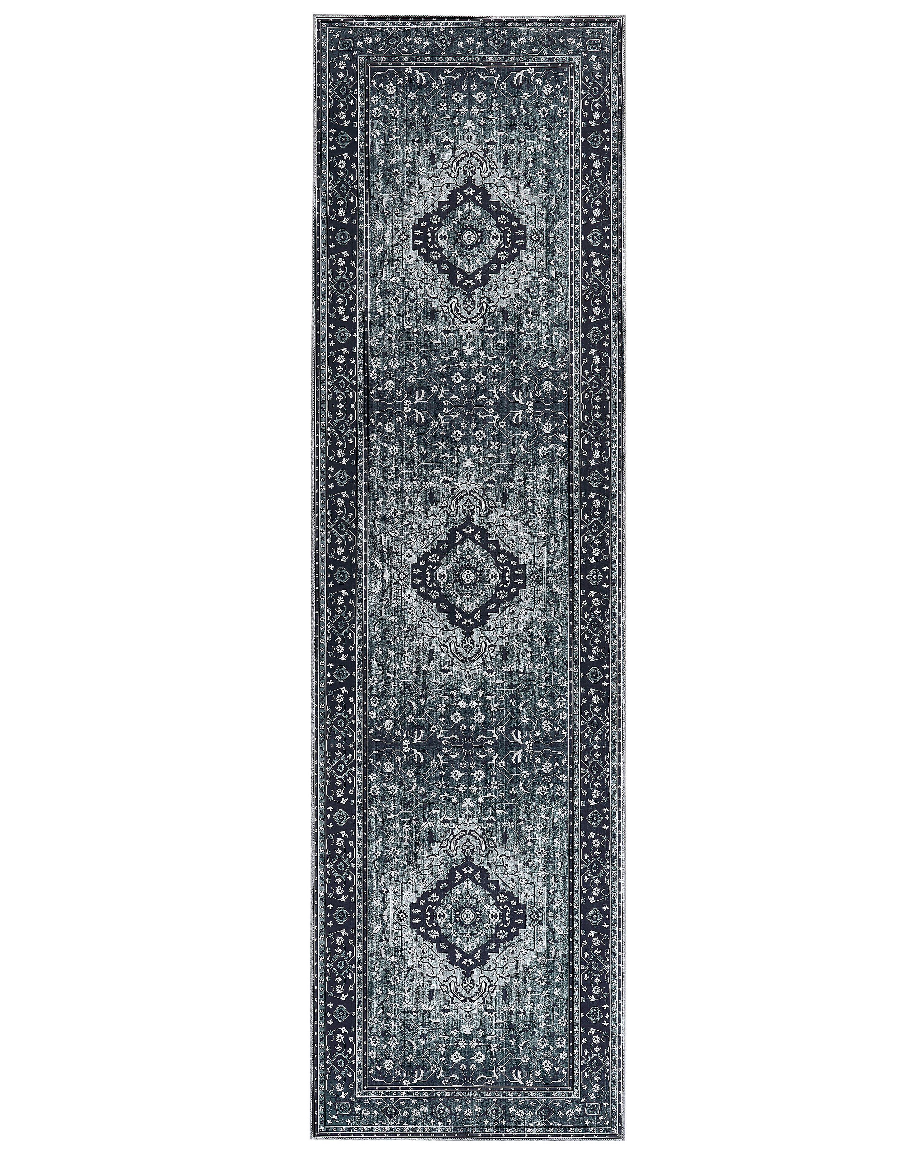 Rug VADKADAM Grey 80 x 300 cm