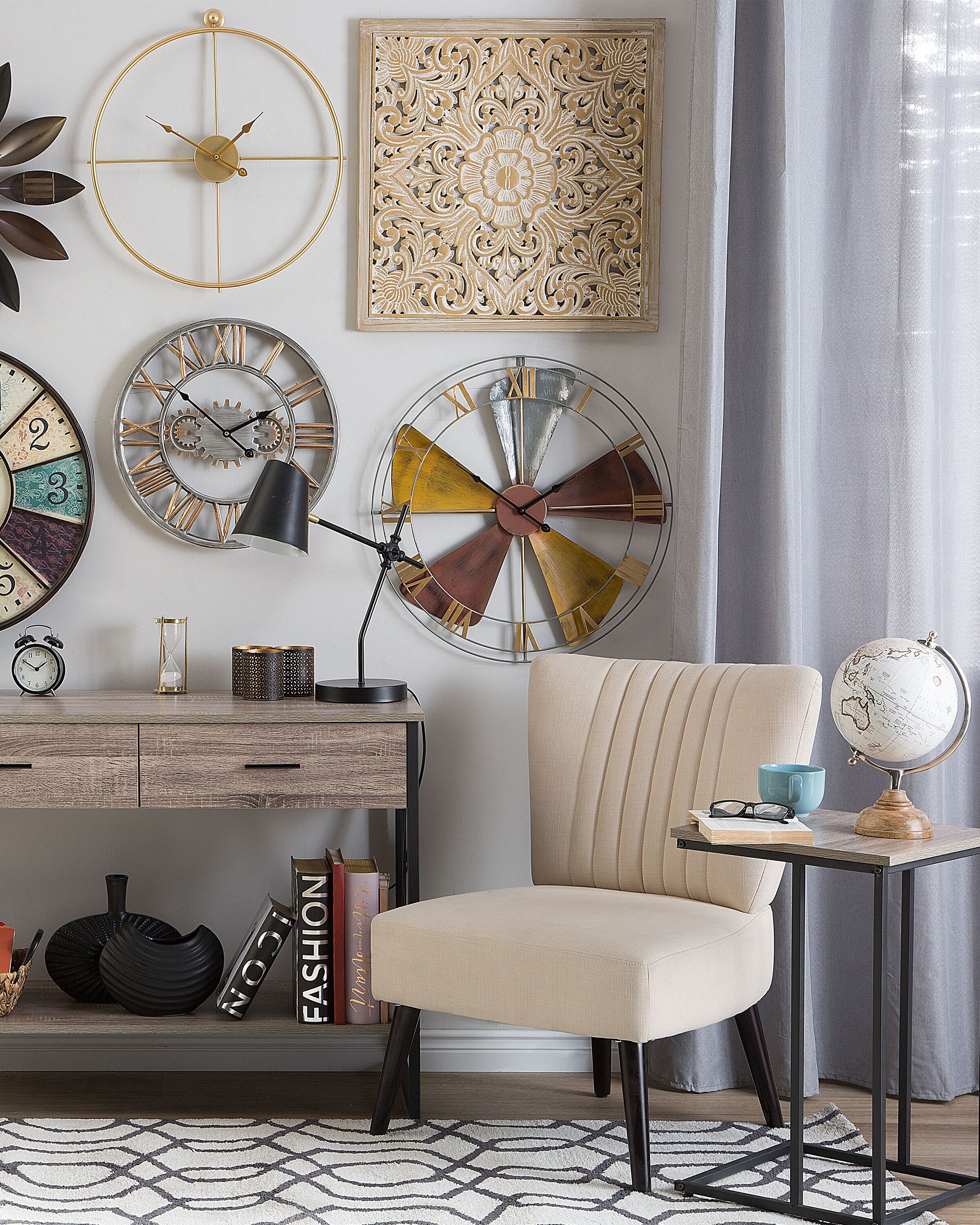 Wall Clock WIKON 60 cm Metal Multicolour