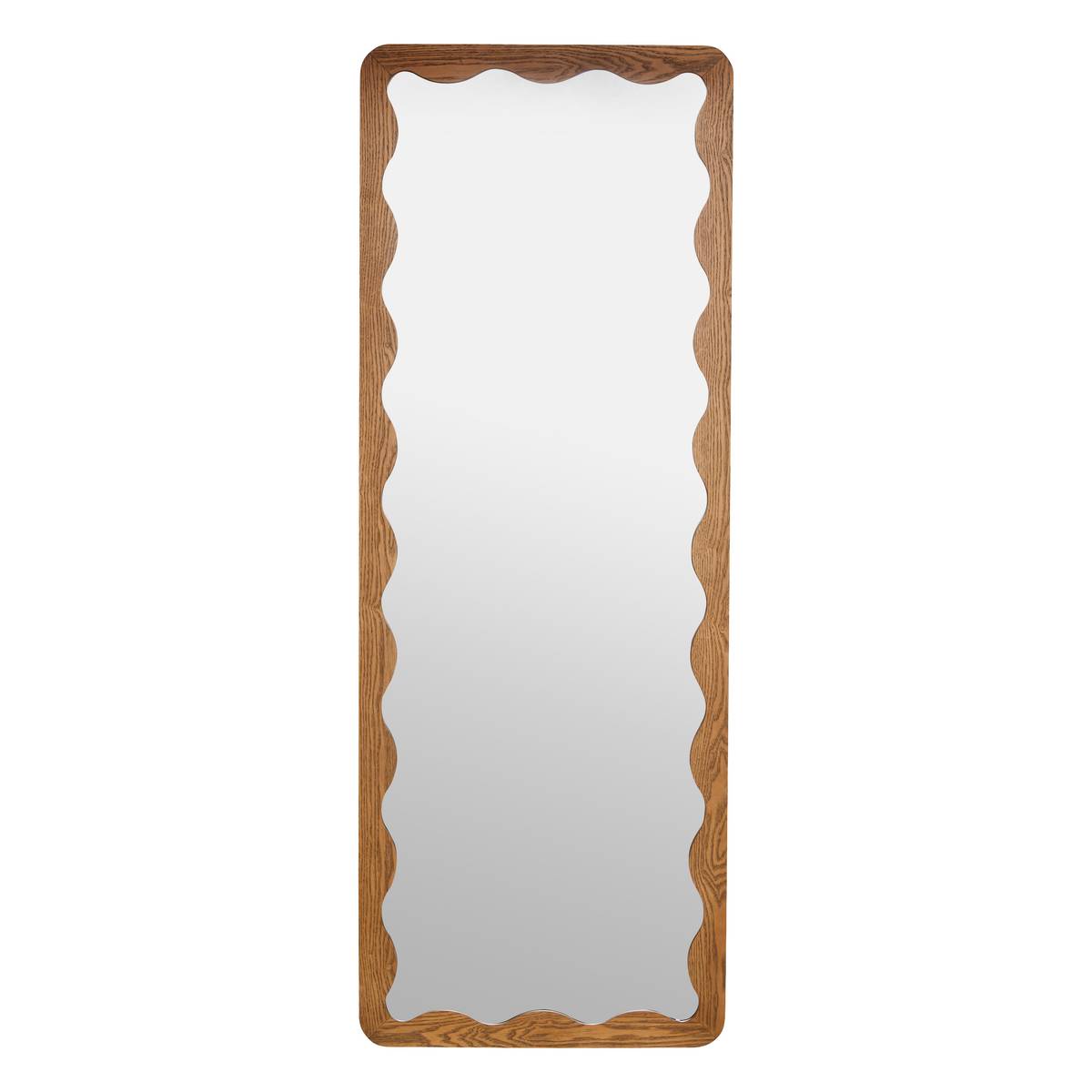 Wall Mirror "Tinny" Brown, 165x61 cm
