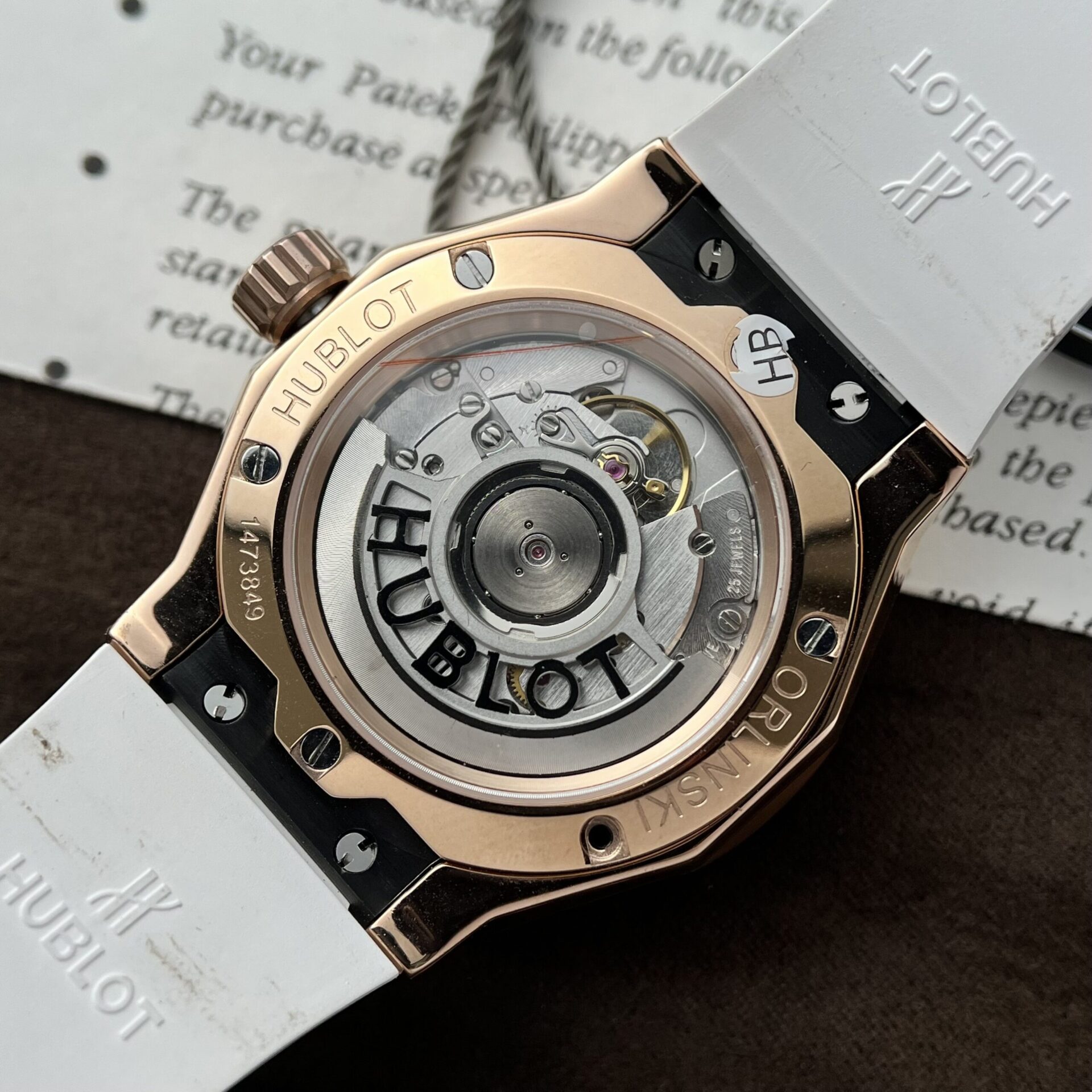 Hublot Replica 1:1 Watch Classic Fusion Orlinski King Gold Full Diamonds White 40mm - Top club