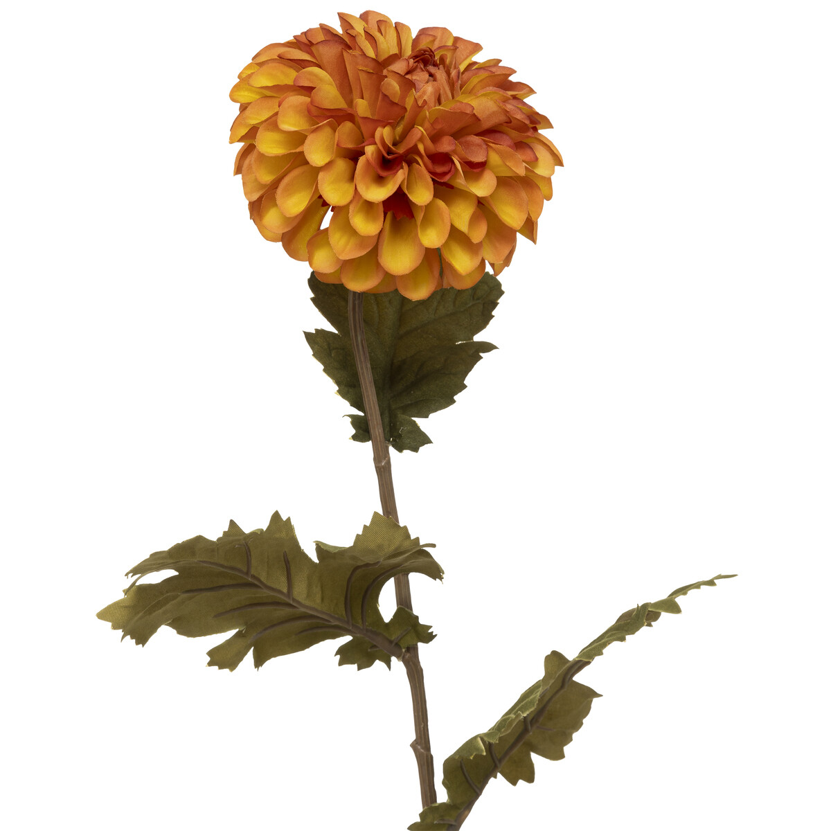 Artificial "Dahlia" stem H.65 cm