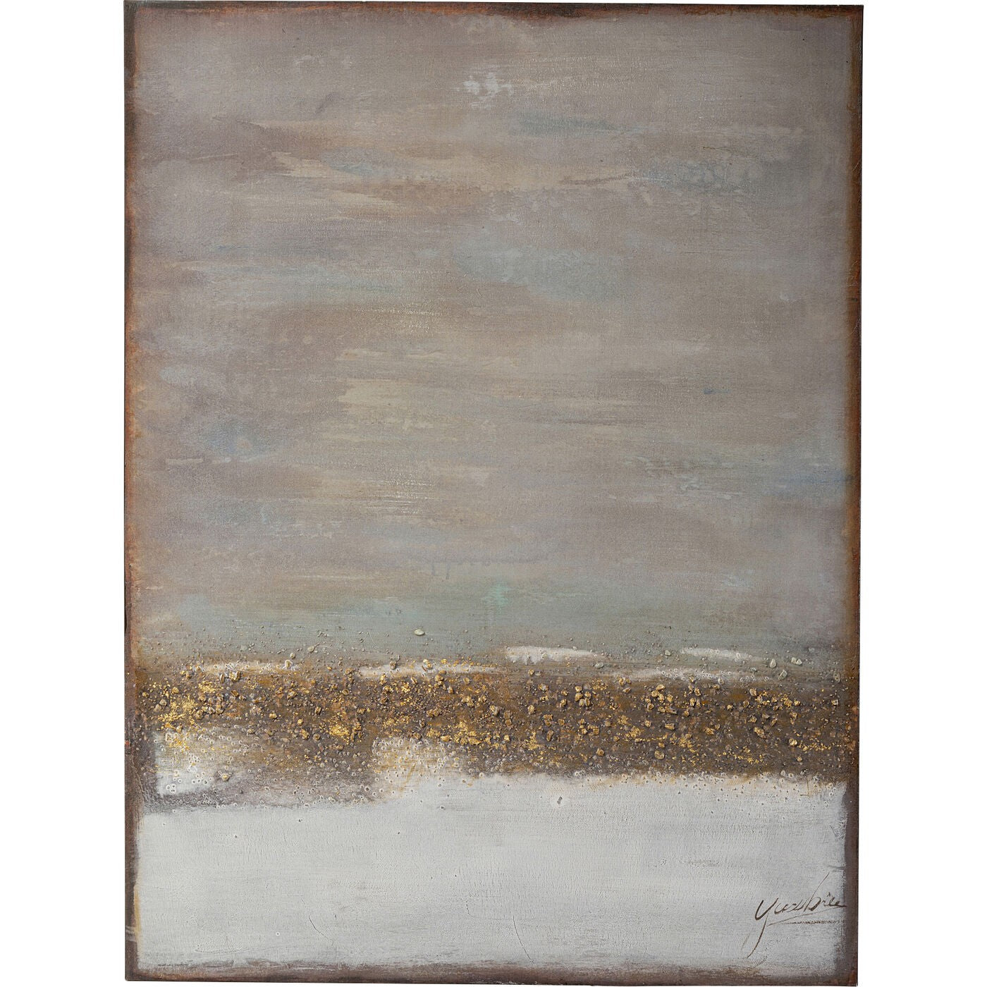 Schilderij Abstract Horizon 90x120cm Kare Design