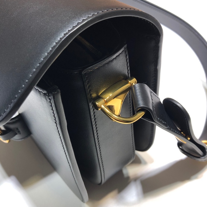 Replica Gucci Horsebit 1955 Python Small Shoulder Bag 602204 Black1:1High-quality replica