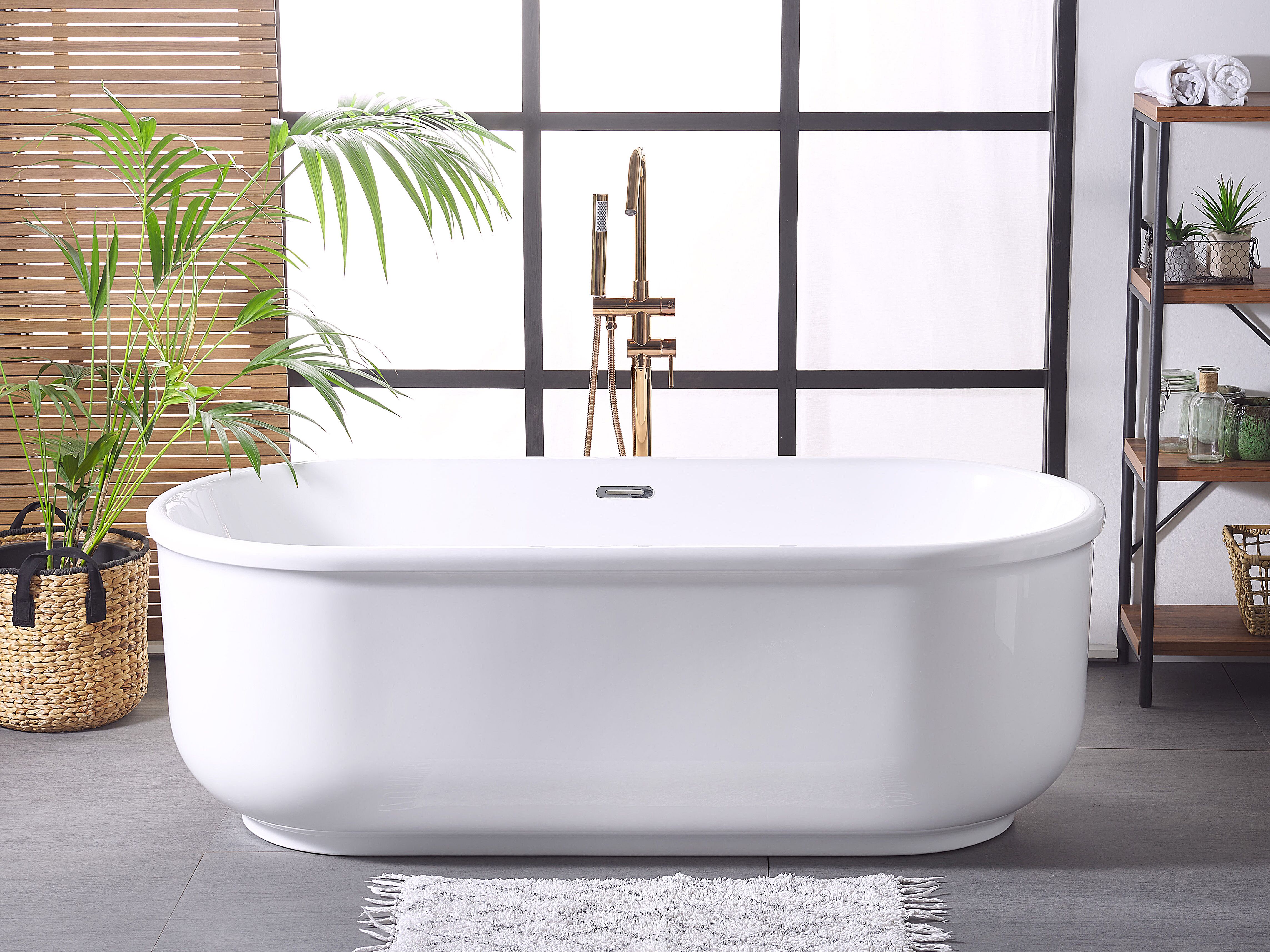 Freestanding Bathtub PINEL 1700 x 800 mm White
