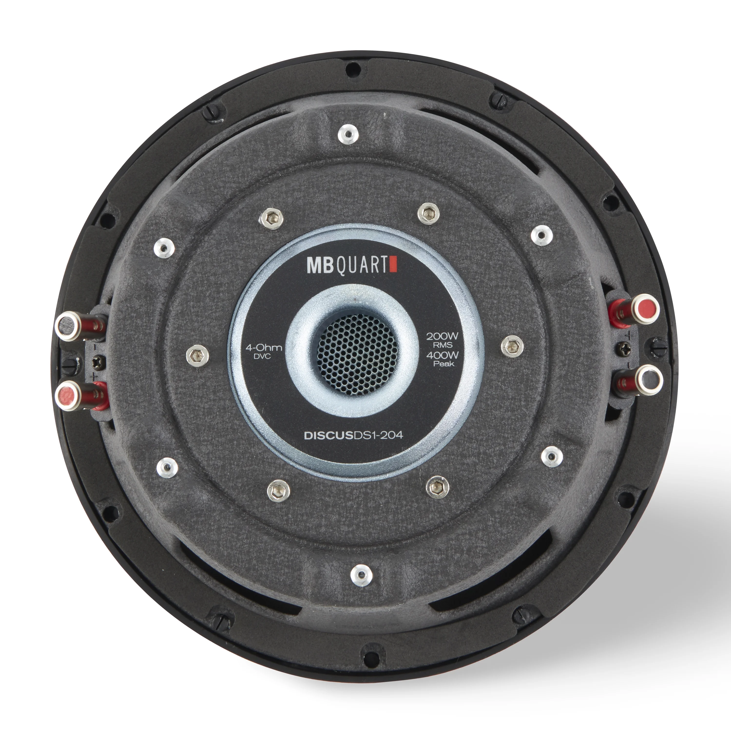 MB Quart DS1-204 400 Watt 8 Inch Shallow DVC 4 Ohm Car Subwoofer Speaker Pair - Image 5
