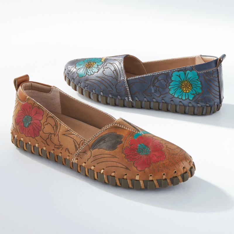 L'Artiste Modesty Slip-On by Spring Step - MIDNIGHT VELVET CATALOG