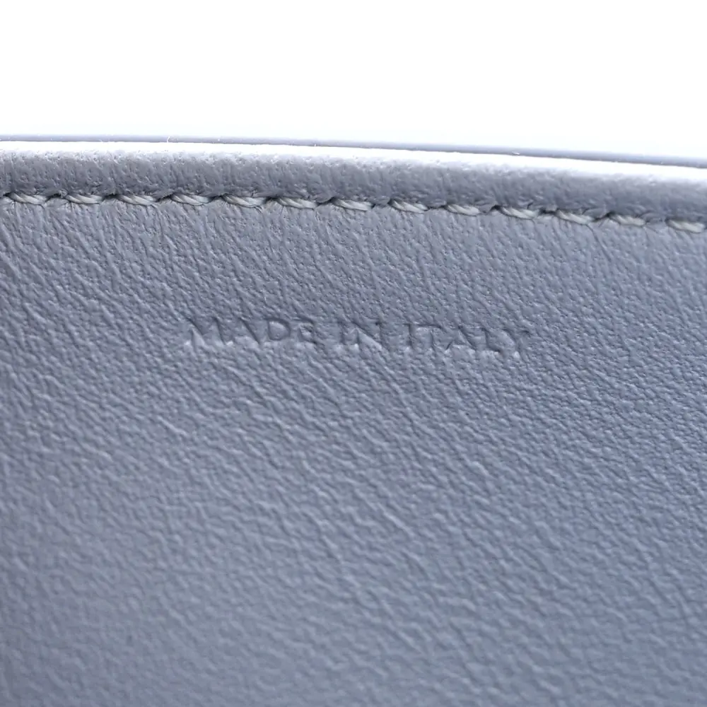 Celine Arctic Blue Shiny Calfskin Leather Medium Triomphe Shoulder Bag Replicas1:1High-quality replica