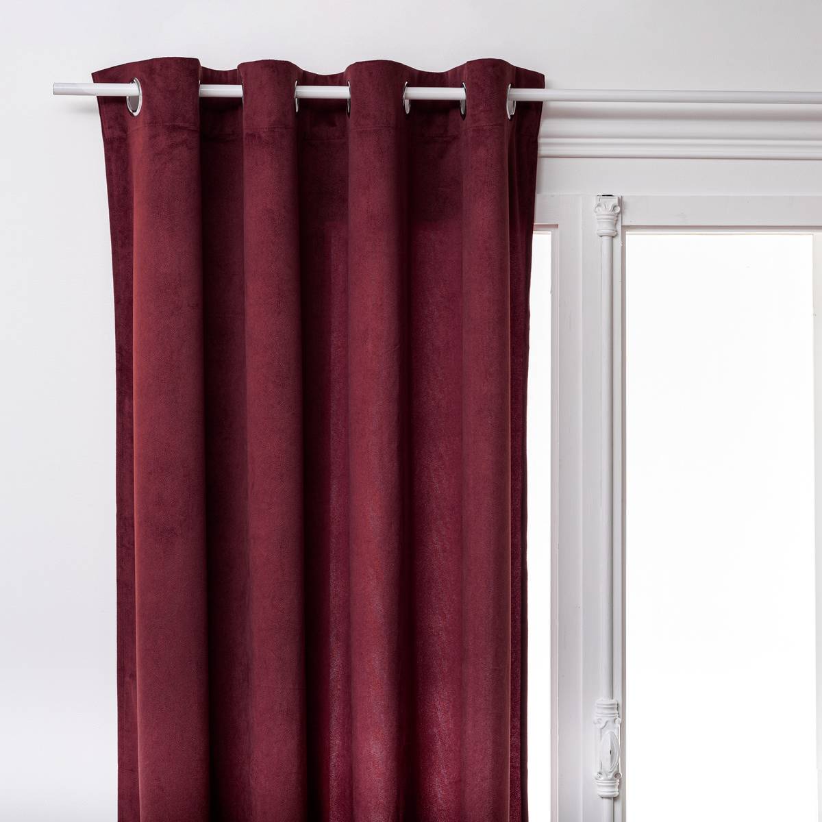 Curtain "Lilou Garnet Red, 140x260 cm