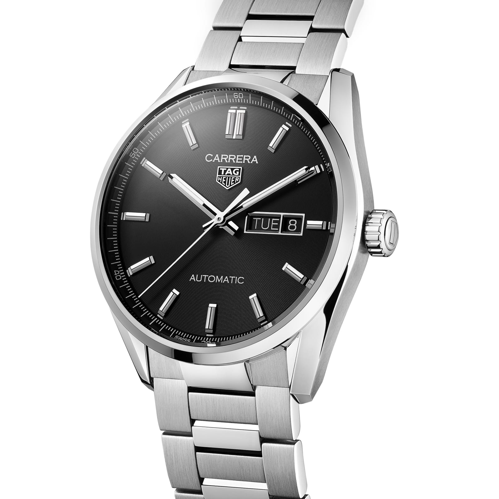 TAG Heuer Replica Watch Carrera Day-Date Automatic 41 mm Steel(1:1 replica) - Top club