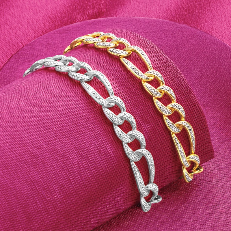 Men's Diamond Bracelet - MIDNIGHT VELVET CATALOG