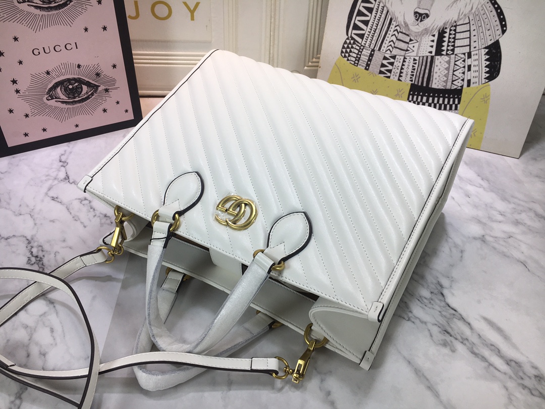 Replica Gucci Aaa-Marmont Medium Tote Bag1:1High-quality replica