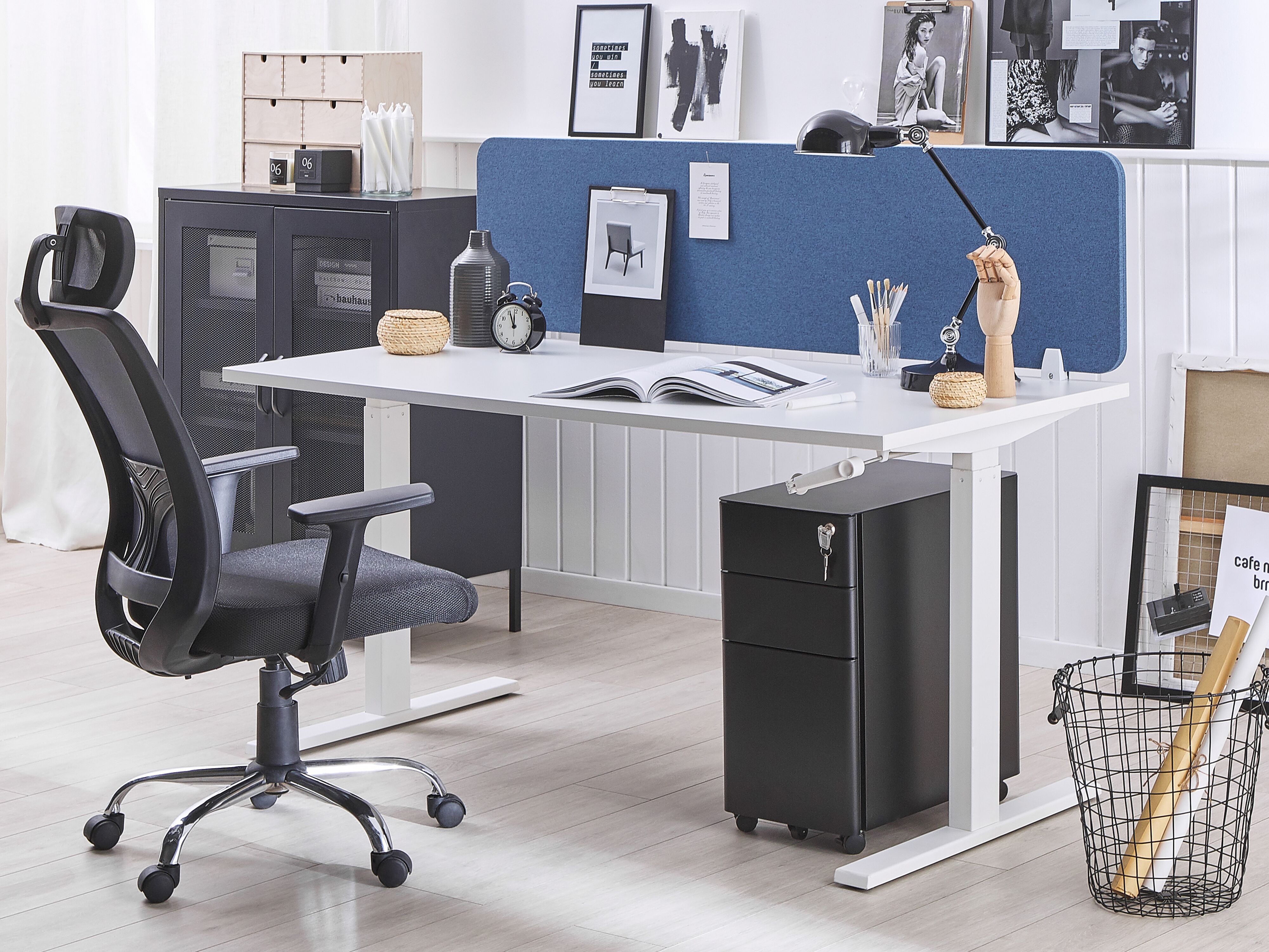 Desk Screen WALLY Blue